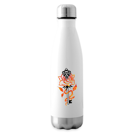 Logo | Insulated Water Bottle - white