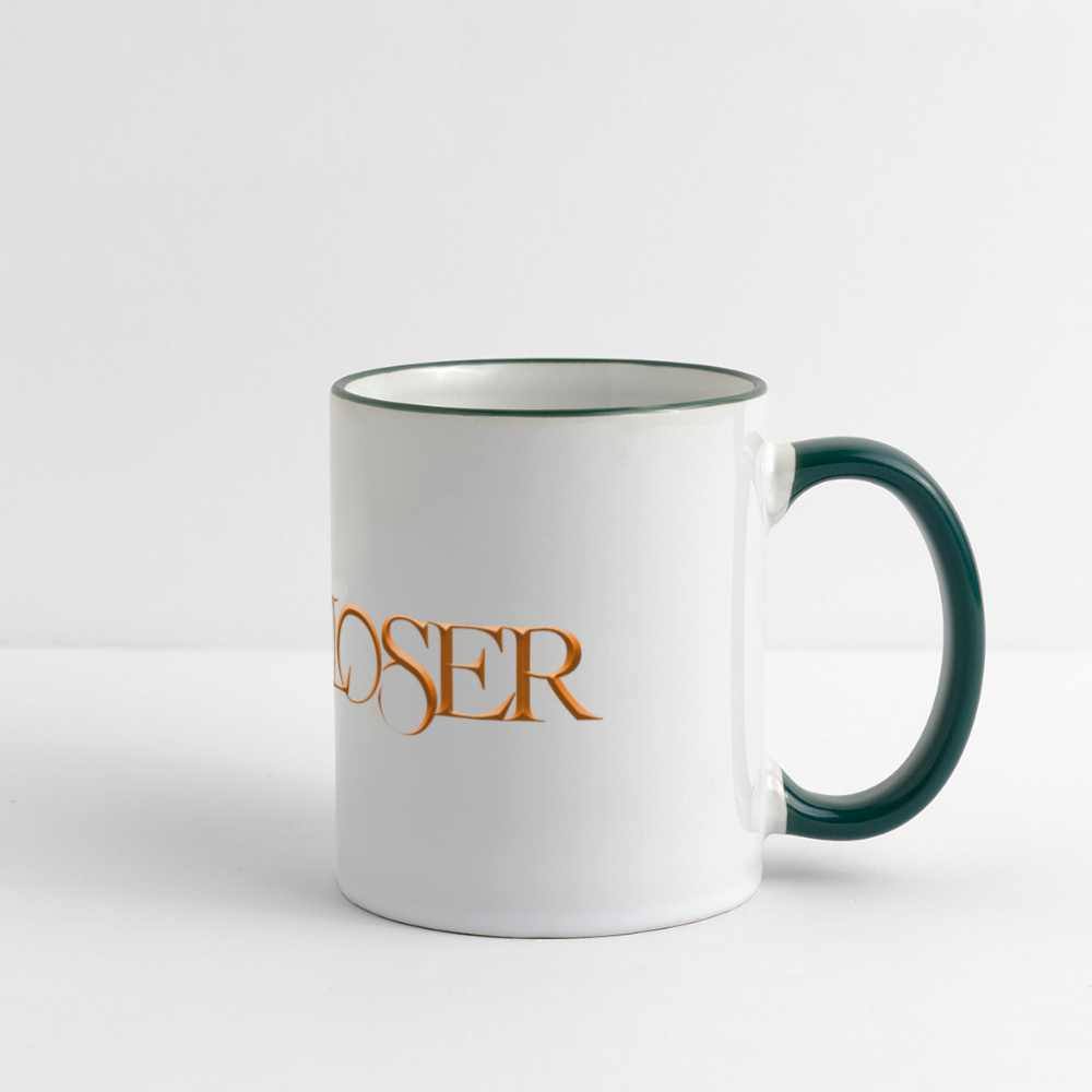 Gatecloser Orange Panoramic Mug - white/dark green