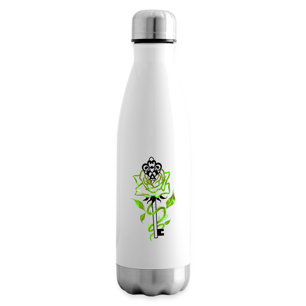 Logo | Insulated Water Bottle - white