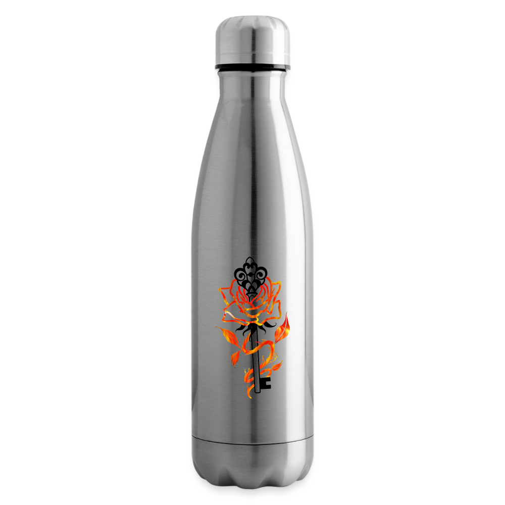 Logo | Insulated Water Bottle - silver