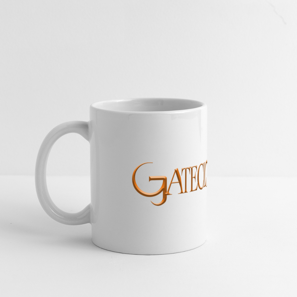 Gatecloser Orange Panoramic Mug - white