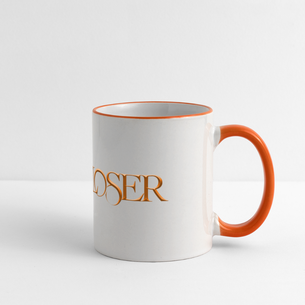 Gatecloser Orange Panoramic Mug - white/orange