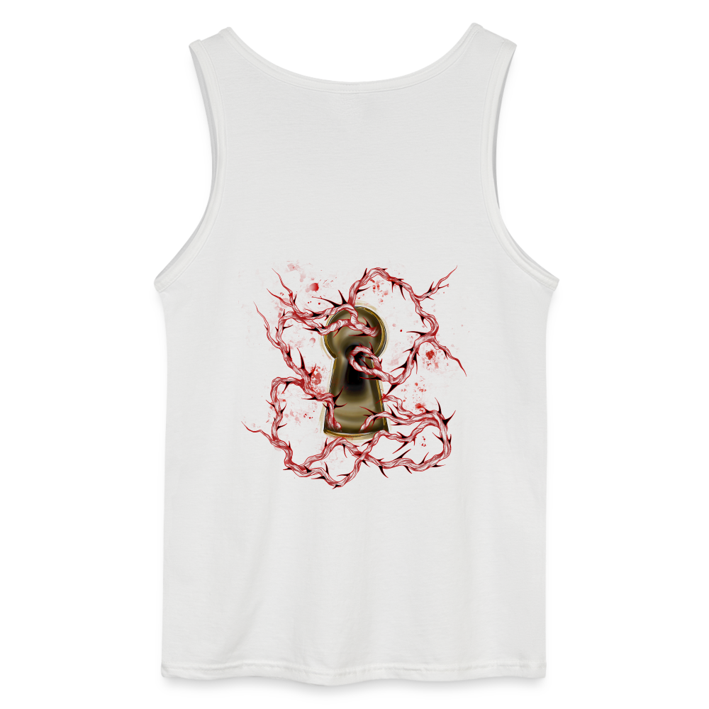 Red Rose | Tank Top - white