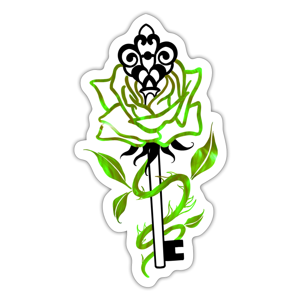 Logo Green | Sticker - white matte