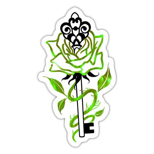 Logo Green | Sticker - white matte