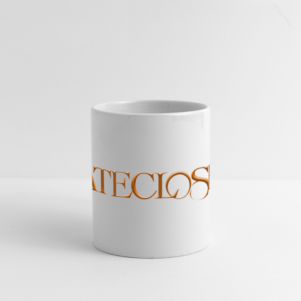 Gatecloser Orange Panoramic Mug - white