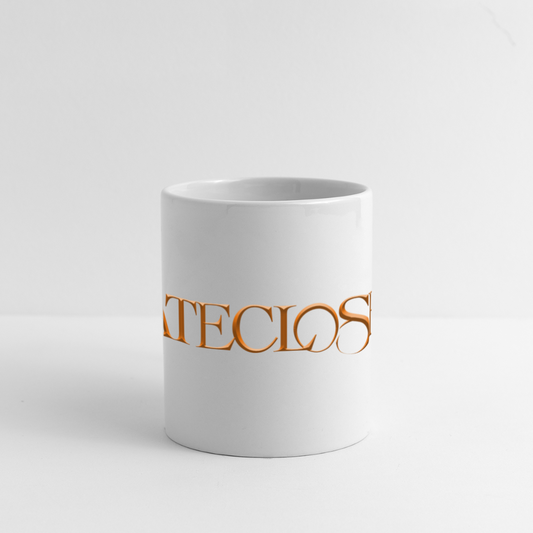 Gatecloser Orange Panoramic Mug - white