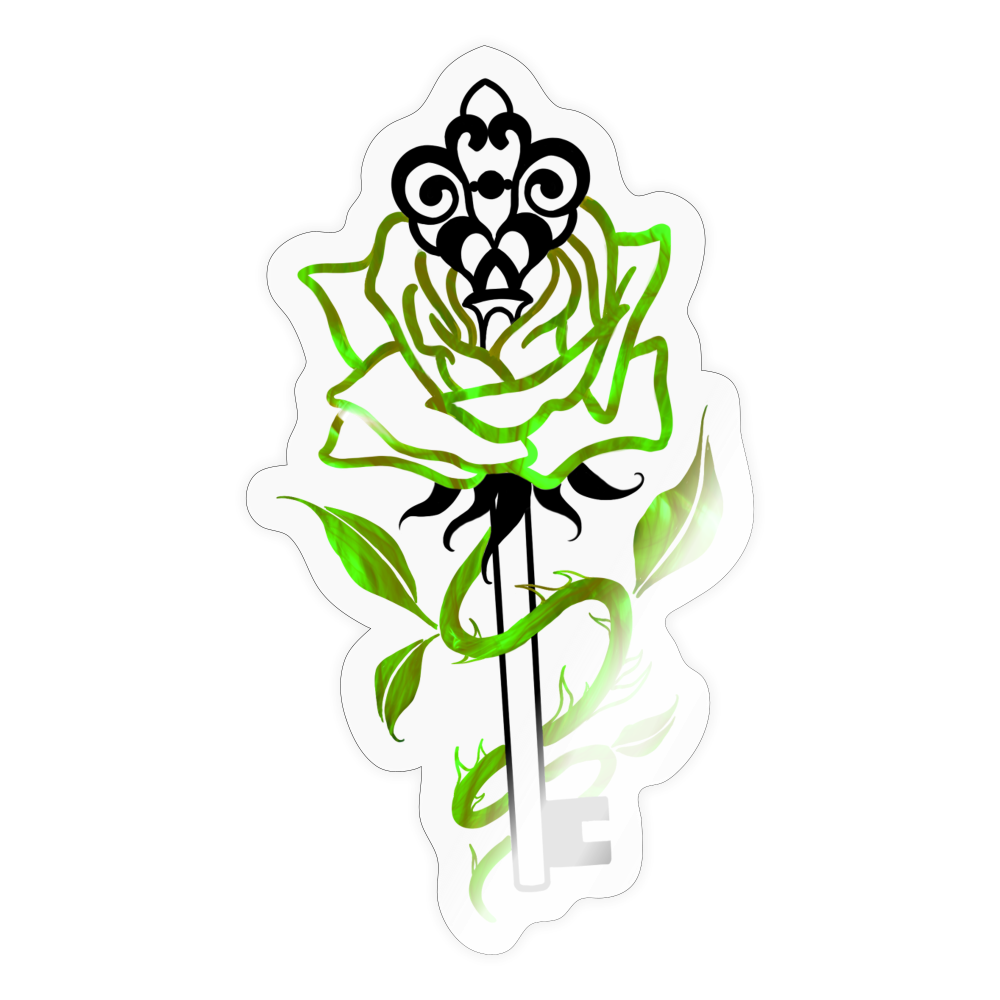 Logo Green | Sticker - transparent glossy