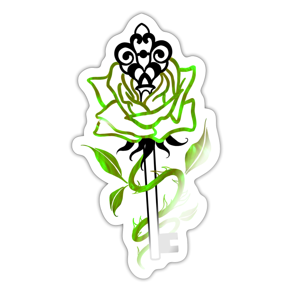 Logo Green | Sticker - white glossy